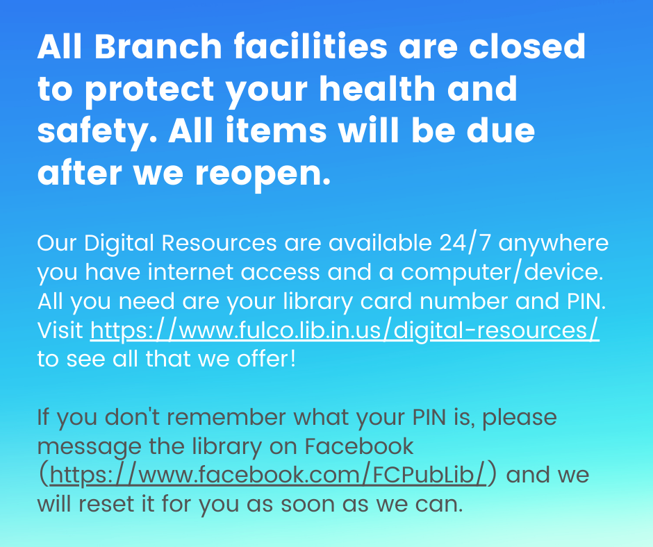 Library buildings closed