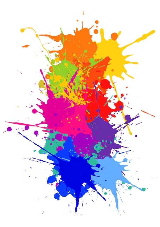 paint splats