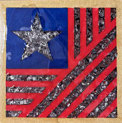 resin flag